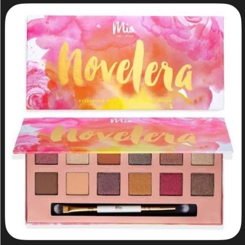 Mia Del Mar Novelera Eyeshadow Palette - Vibrant Shades